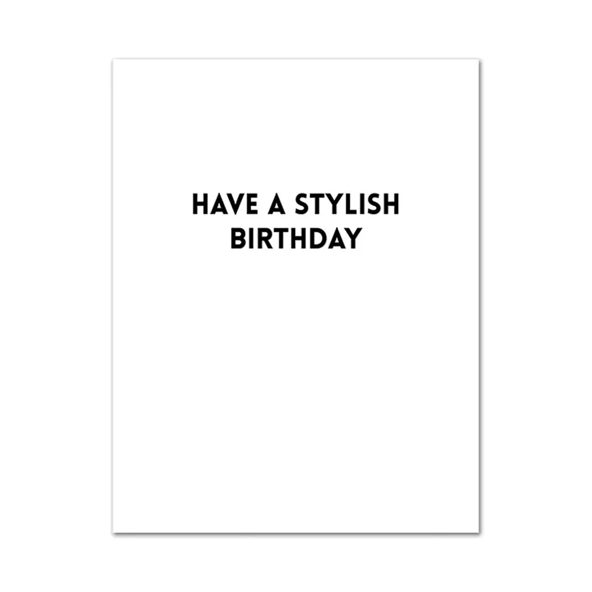 Harry Stylish Birthday Card - Image 3