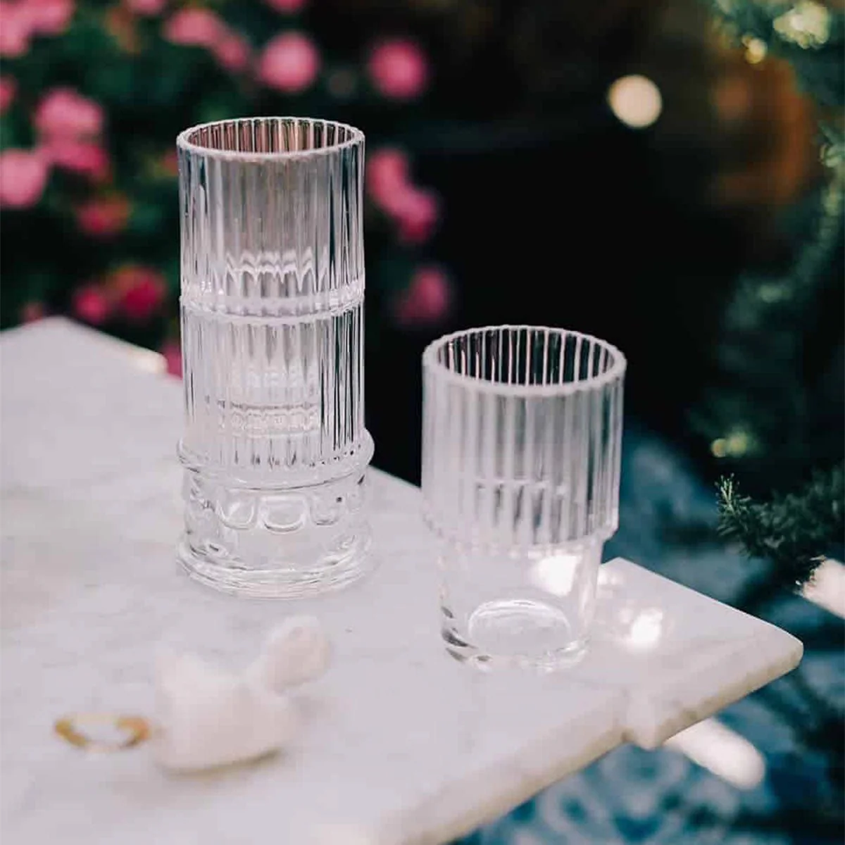 Hestia Stackable Glasses