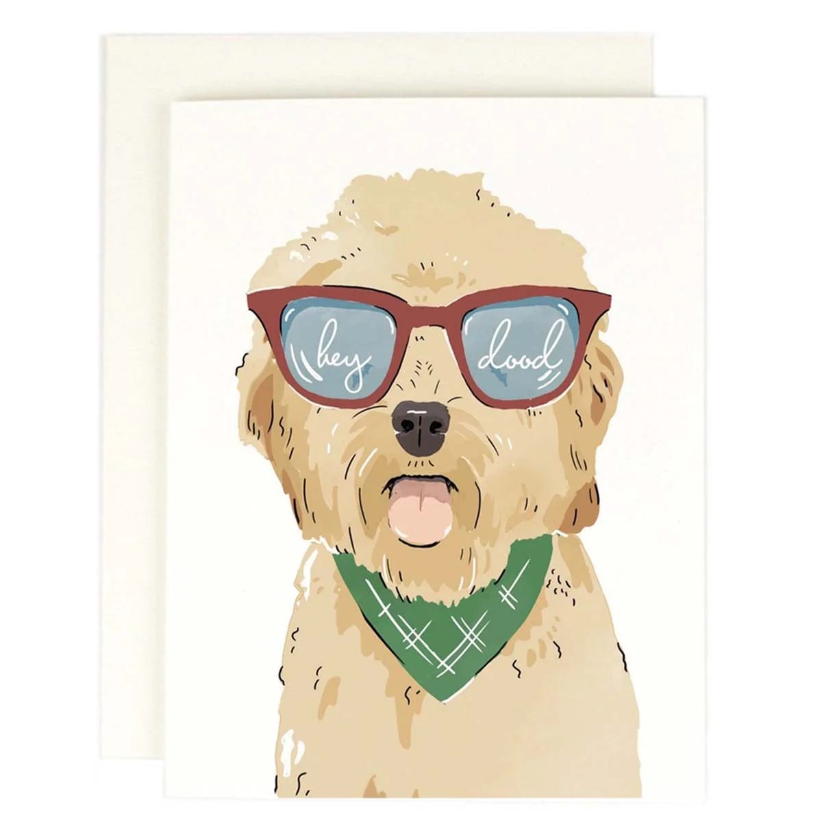 Hey Dood Greeting Card
