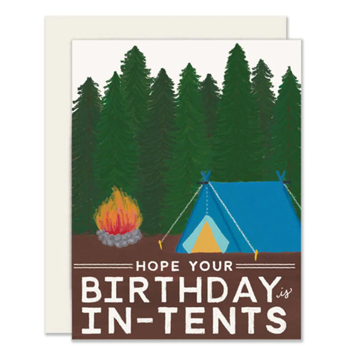 In-Tents Birthday Card