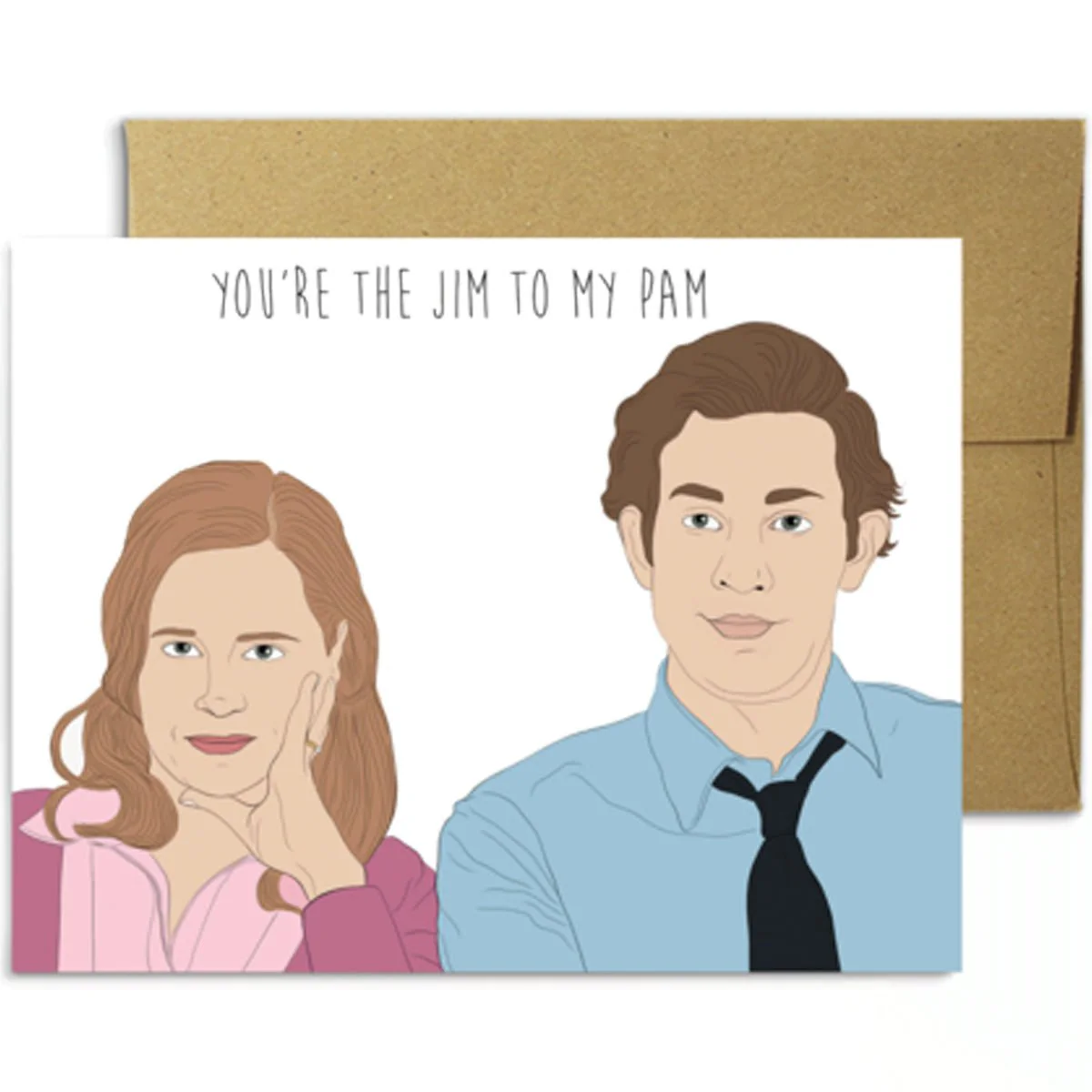 Jim to My Pam Greeting Card