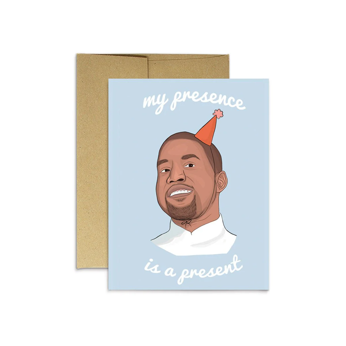 Kanye Birthday Card