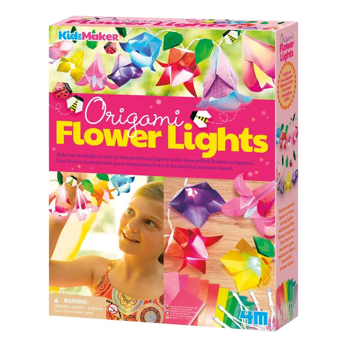 Kidzmaker Origami Flower Lights Kit
