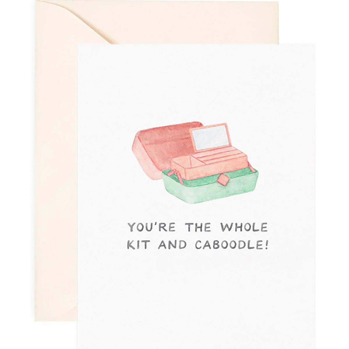 Kit and Caboodle Greeting Card