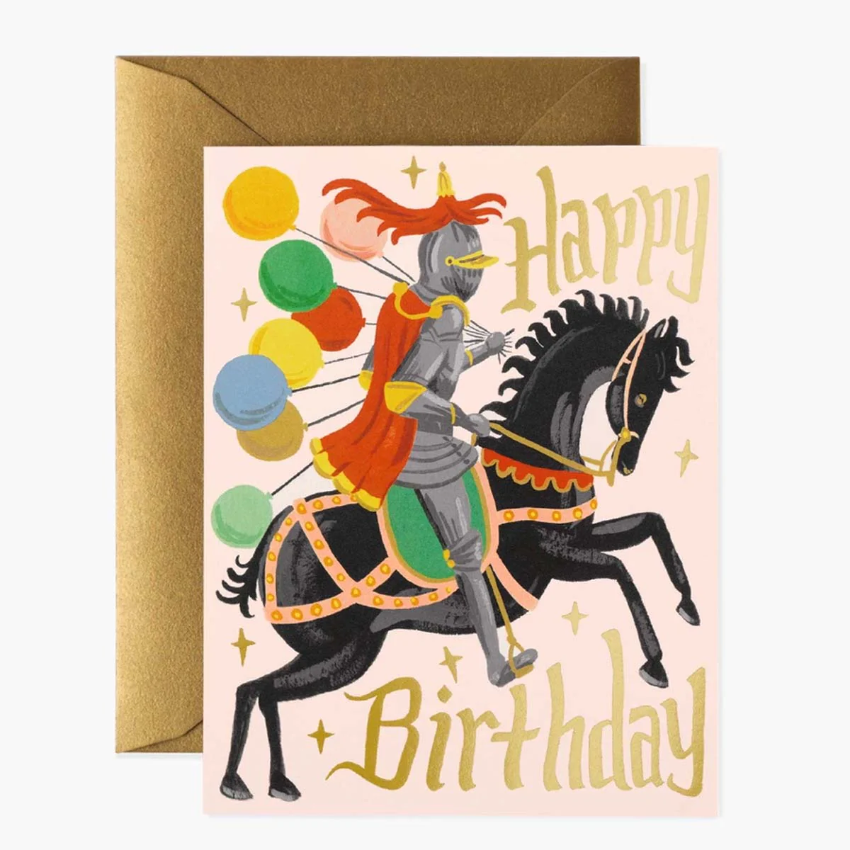 Knight Birthday Greeting Card