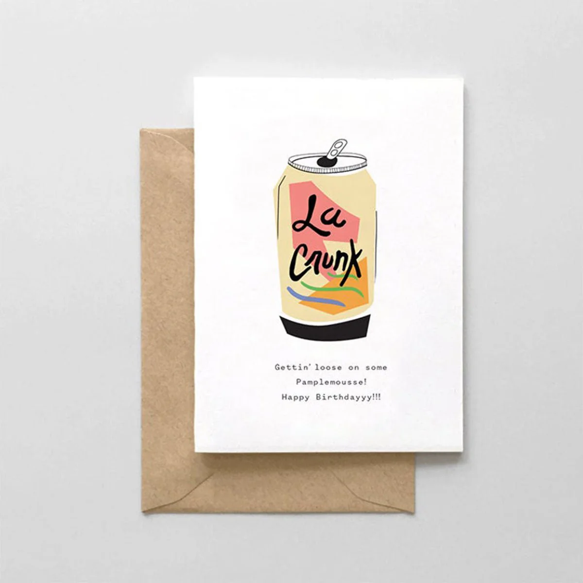 La Crunk Greeting Card