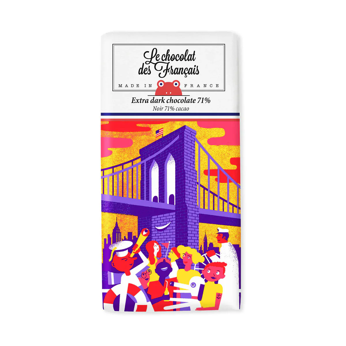 Le Chocolat des Francais (2.8oz Bar) - Image 6