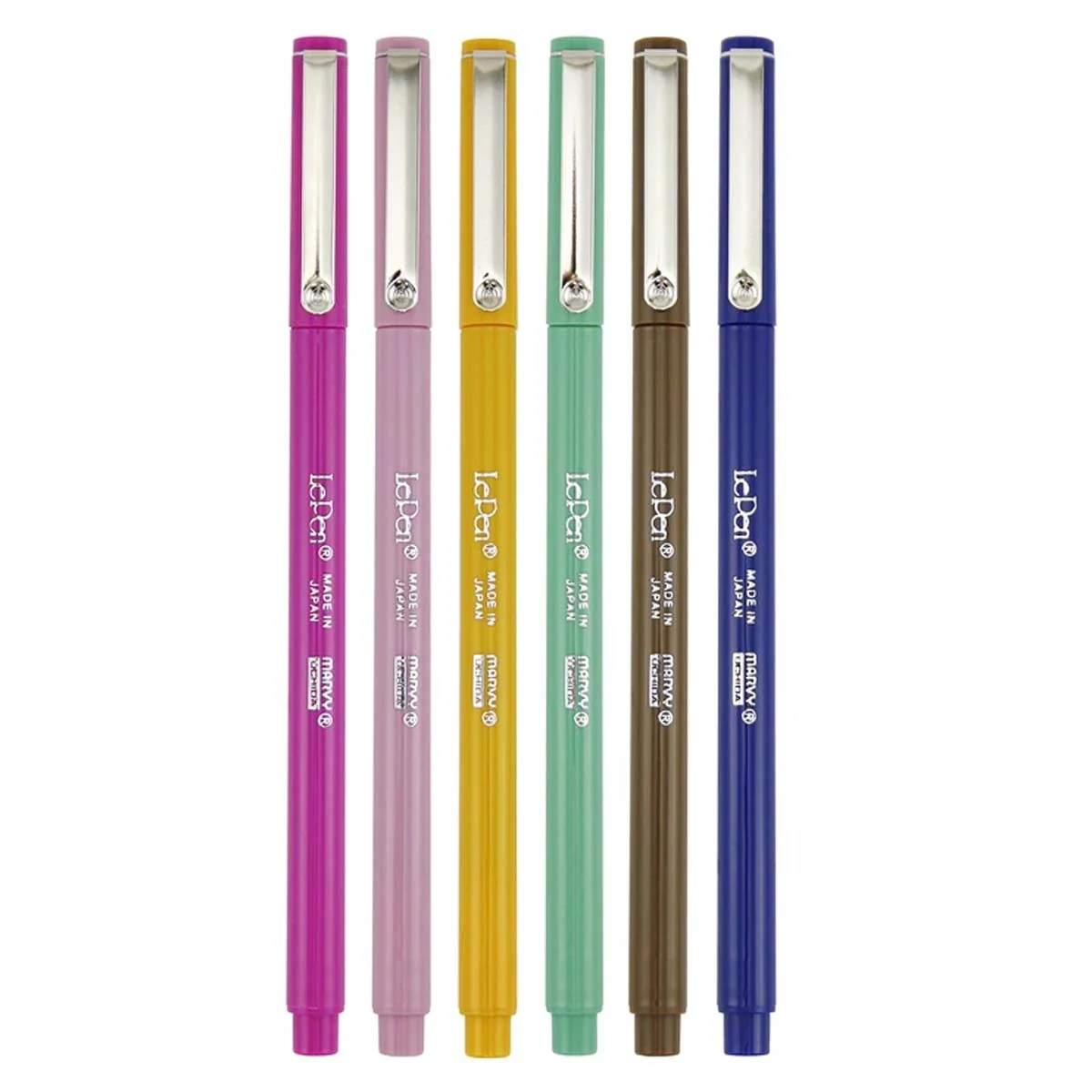 Le Pen Retro Colors - Set of 6 - Image 2