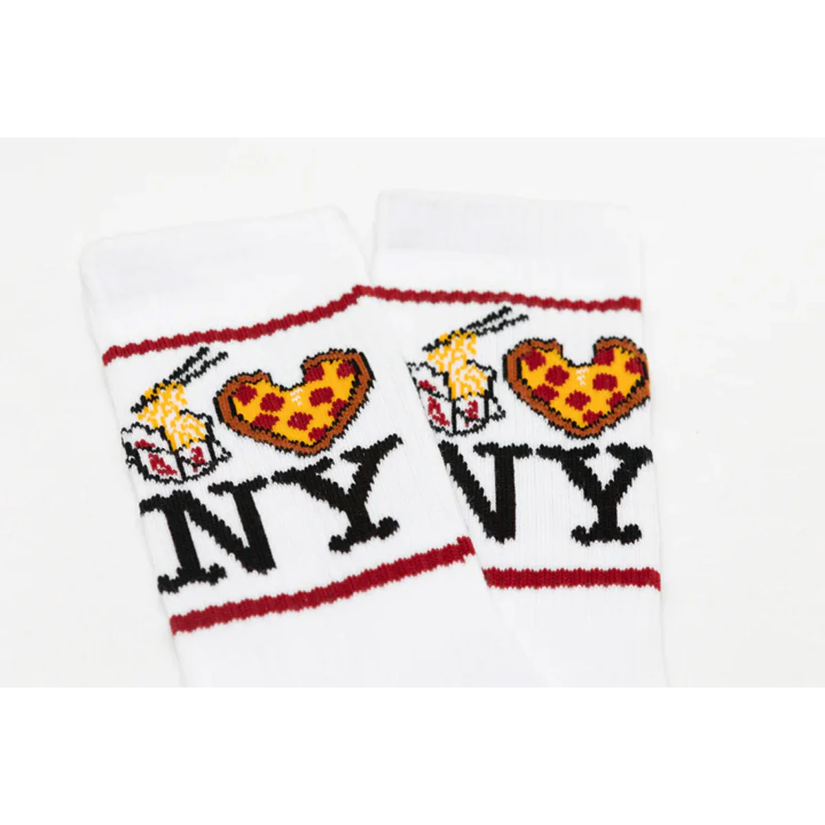 Lo Mein Pizza Unisex Socks - Image 3