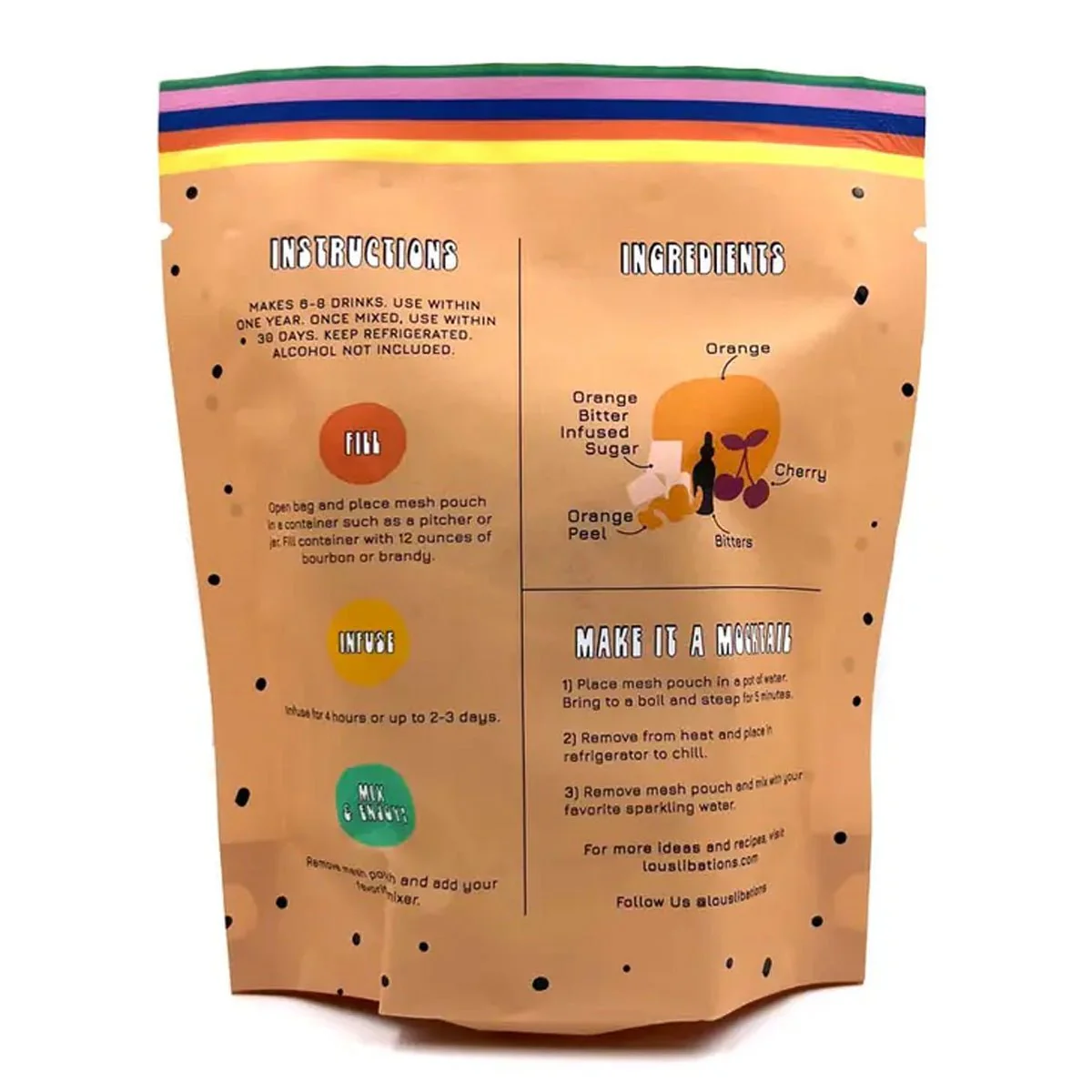 Lou's Libations Cocktail Infusion Pouch - Image 7