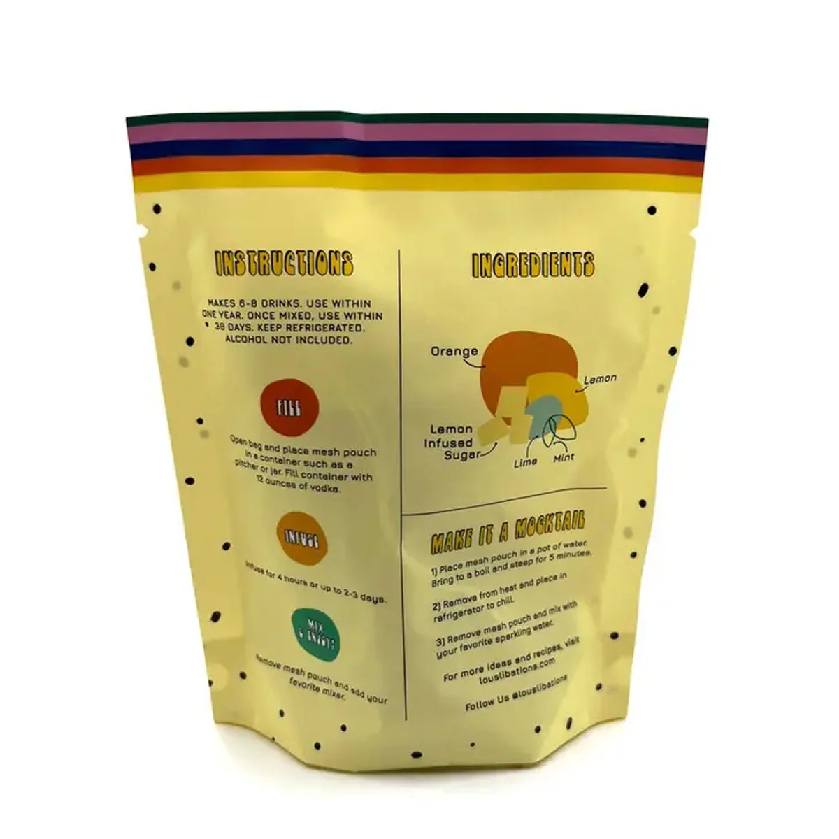 Lou's Libations Cocktail Infusion Pouch - Image 8