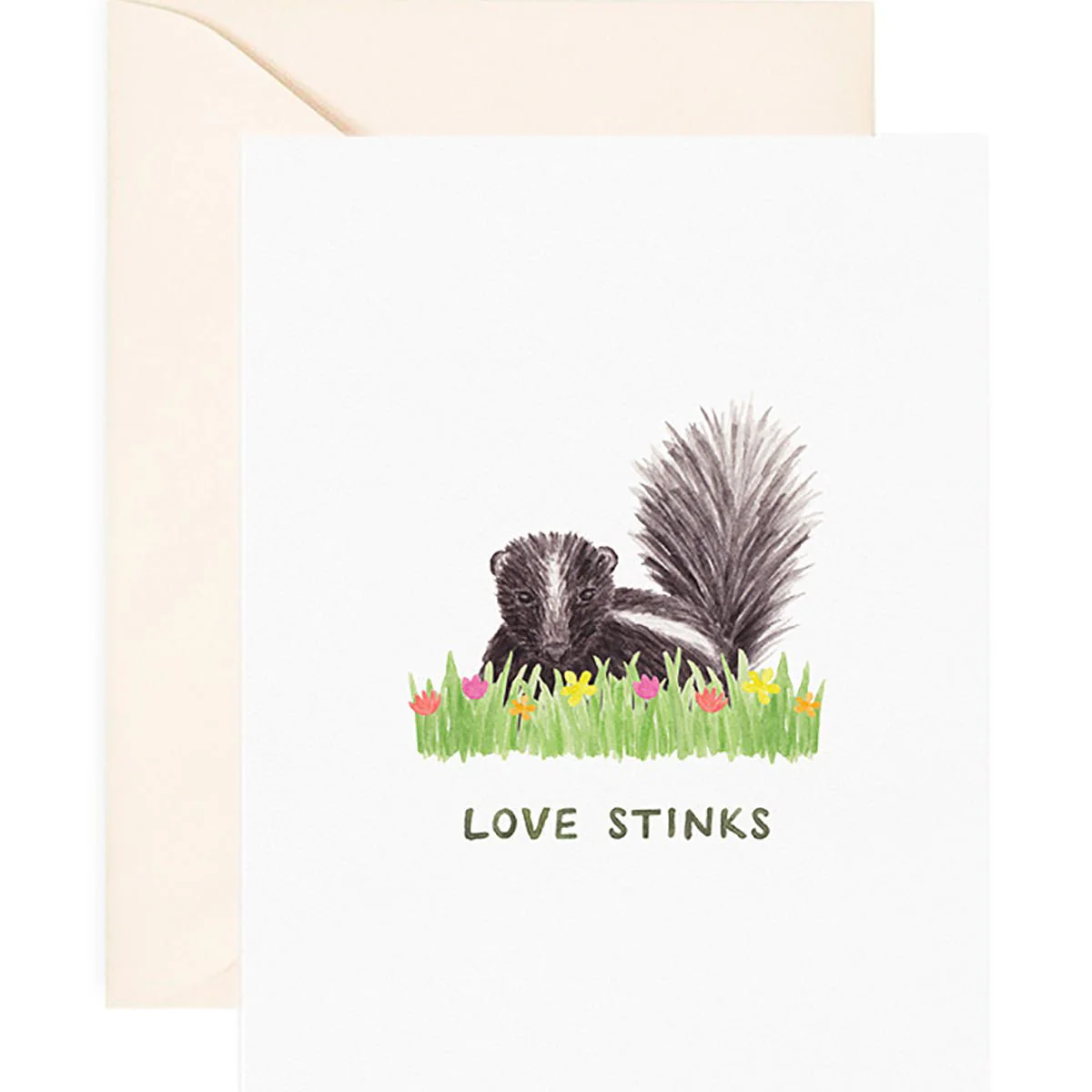 Love Stinks Greeting Card