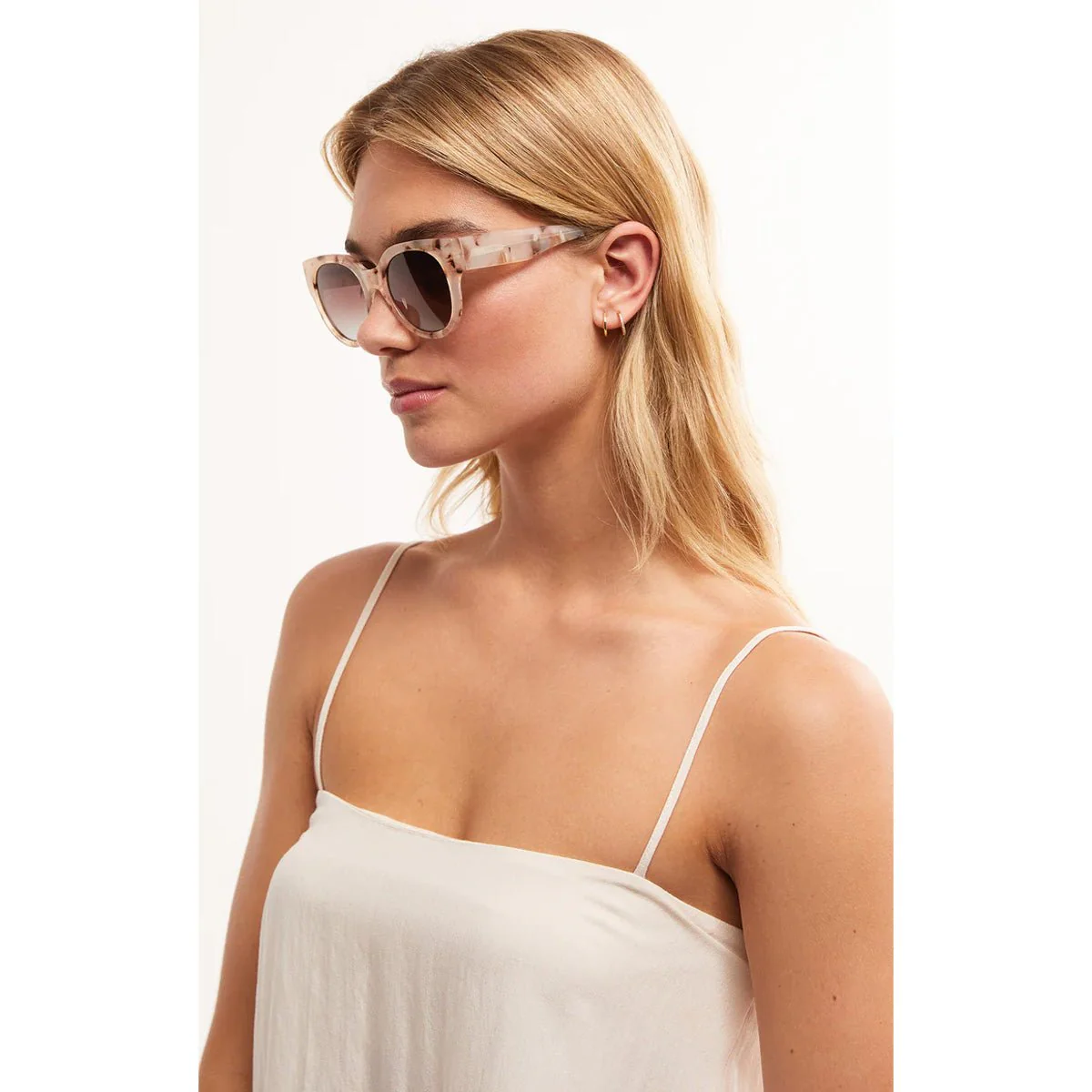 Lunch Date Sunglasses - Warm Sands/ Gradient - Image 3