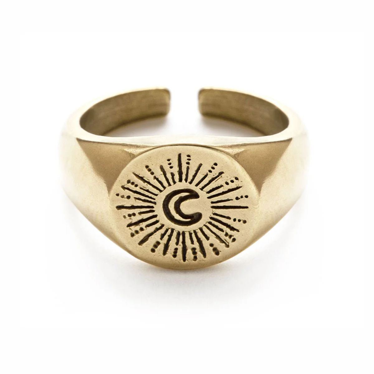 Luz de la Luna Signet Ring