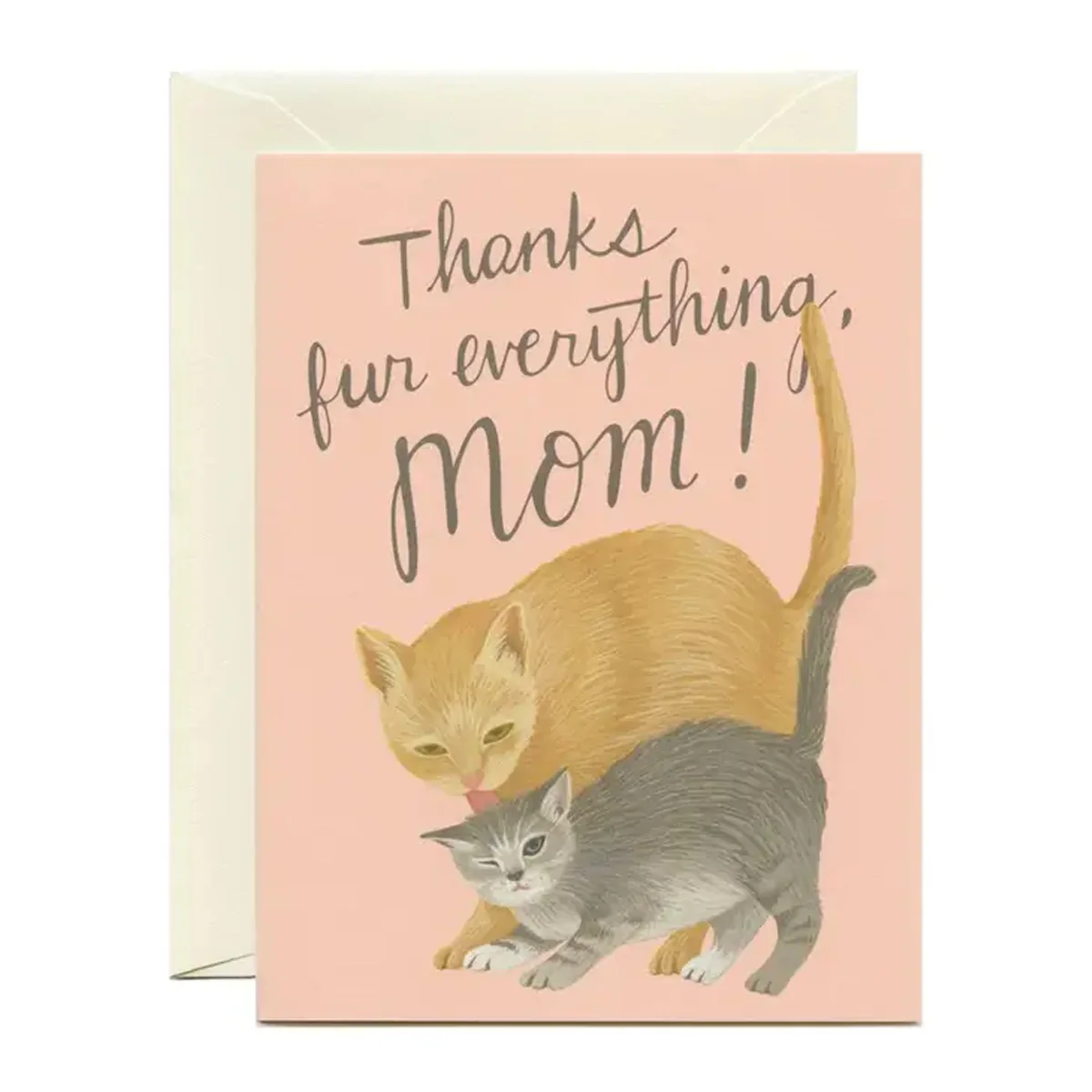 Mama Cat Greeting Card