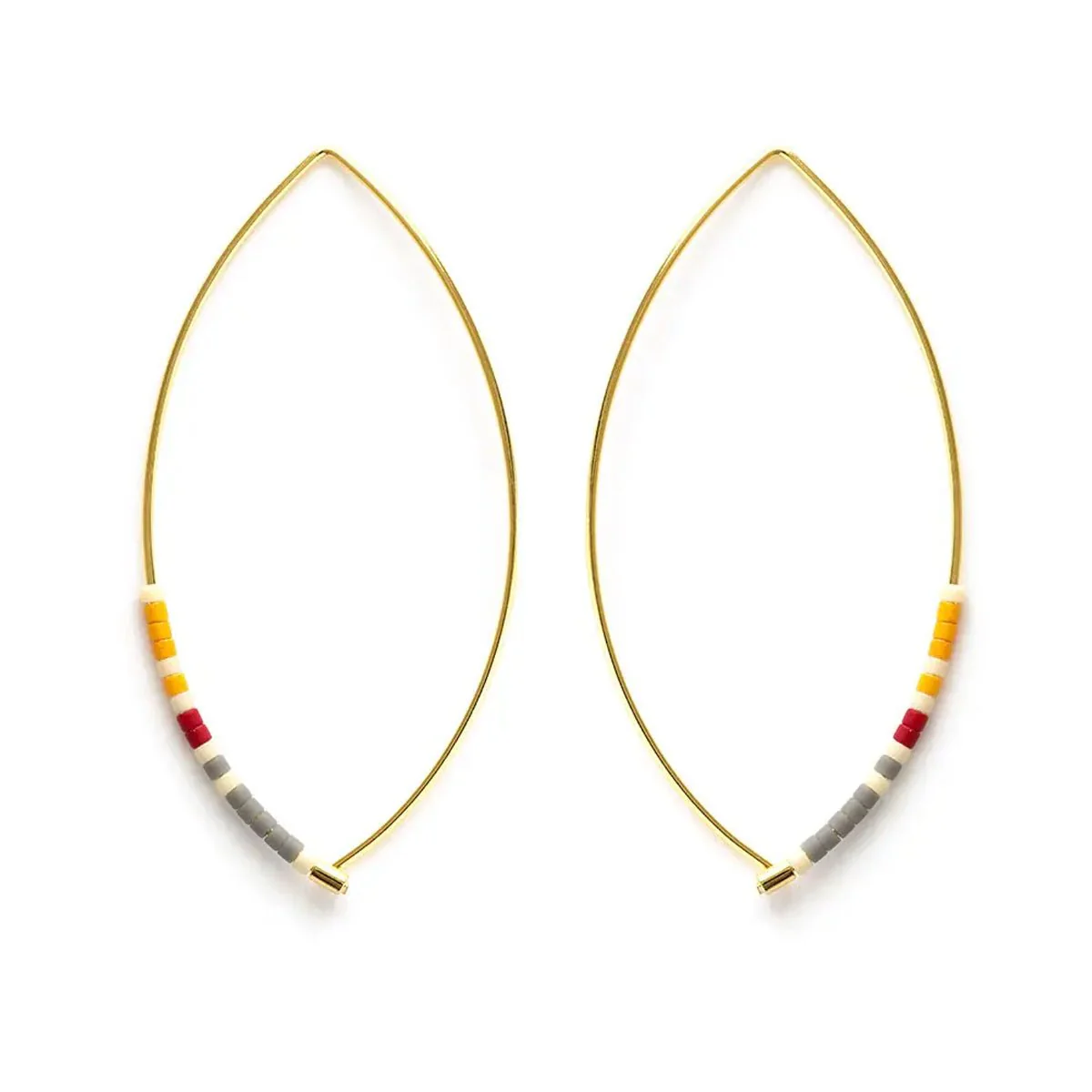 Marquise Miyuki Earring
