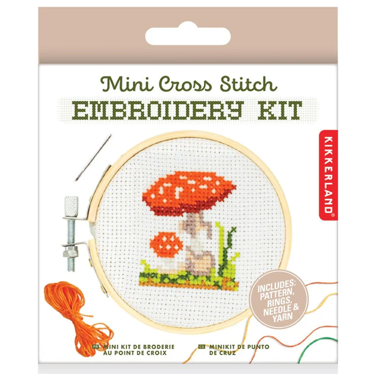 Mini Cross Stitch Embroidery Kit - Image 3
