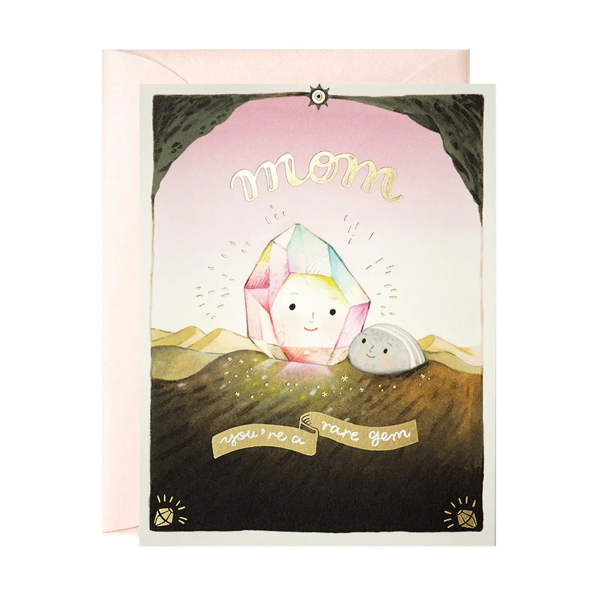 Mom Rare Gem Greeting Card