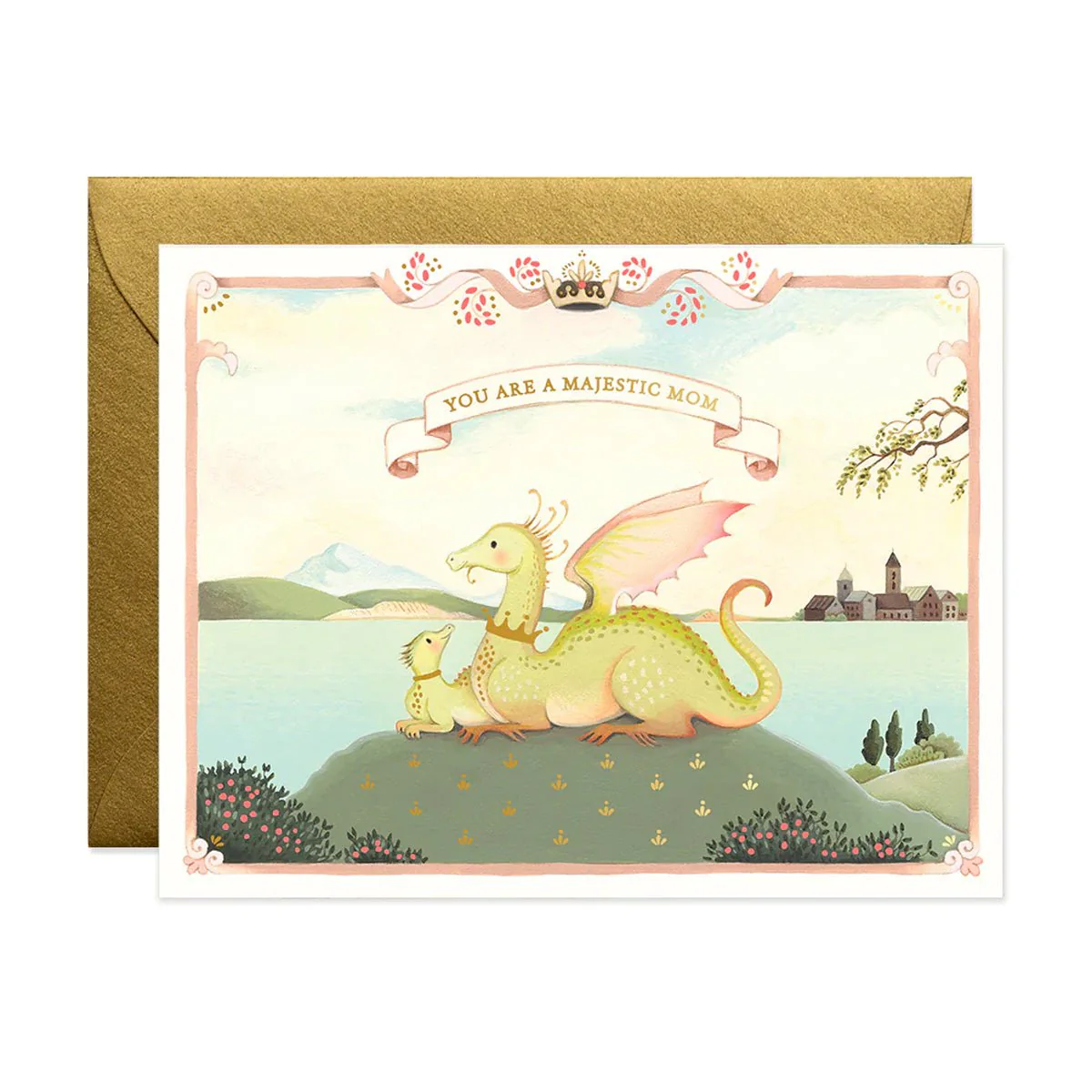 Mother's Day Dragon Greeting Card