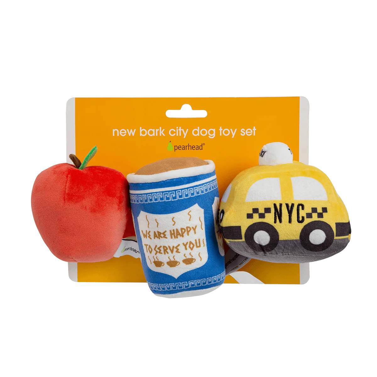 New Bark City Dog Toys - Set/3