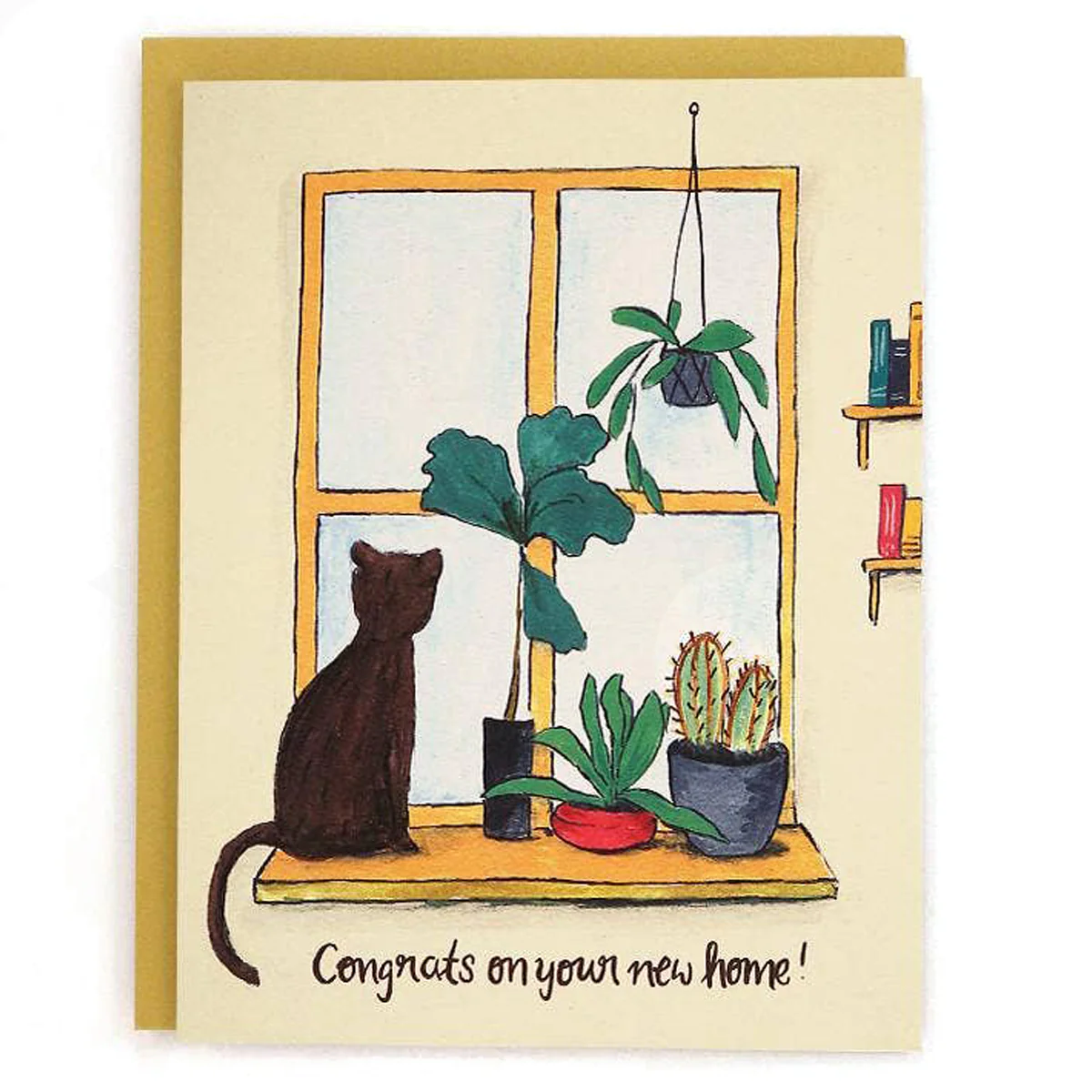 New Home Window Greeting Card - Image 2