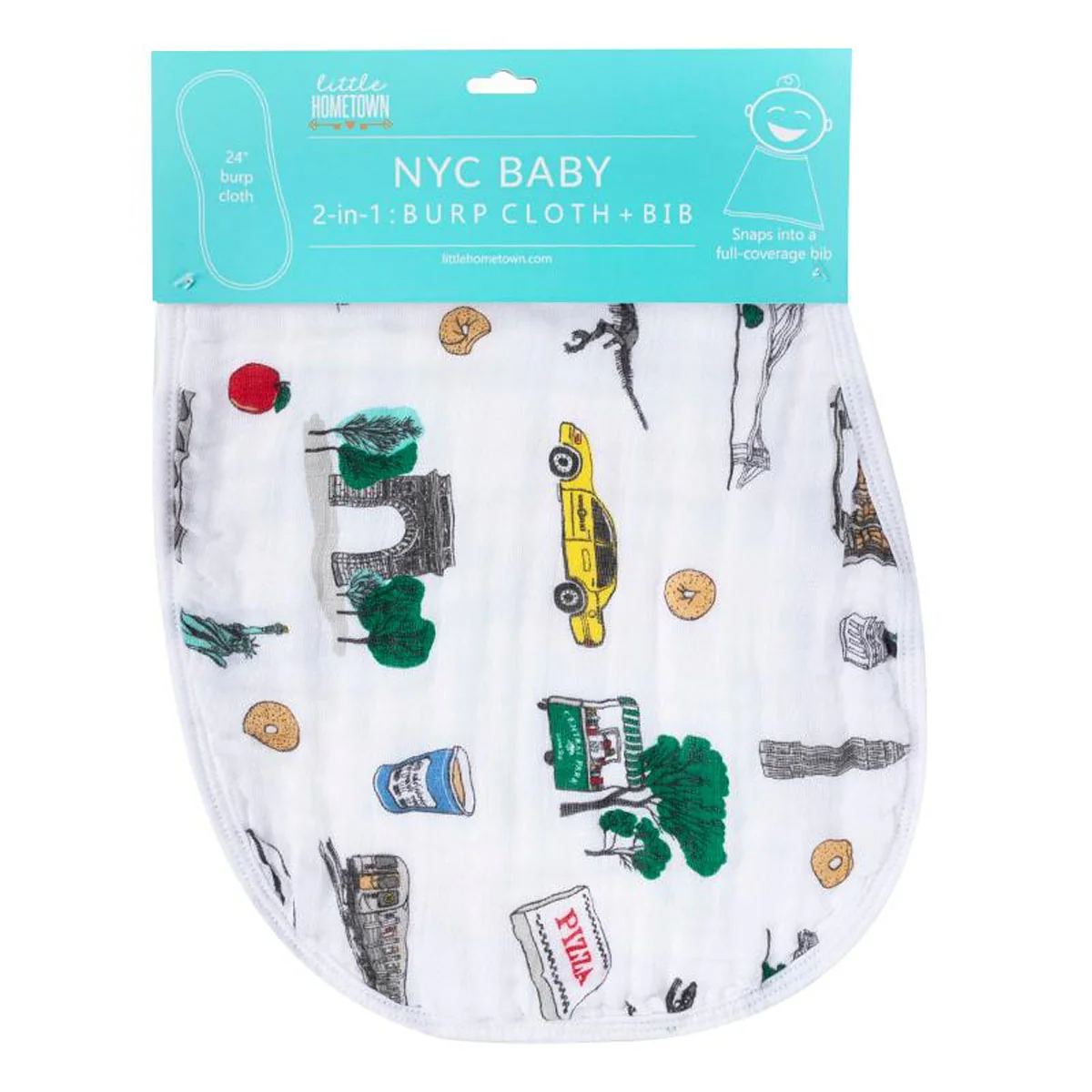 New York City Baby Bib - Image 3