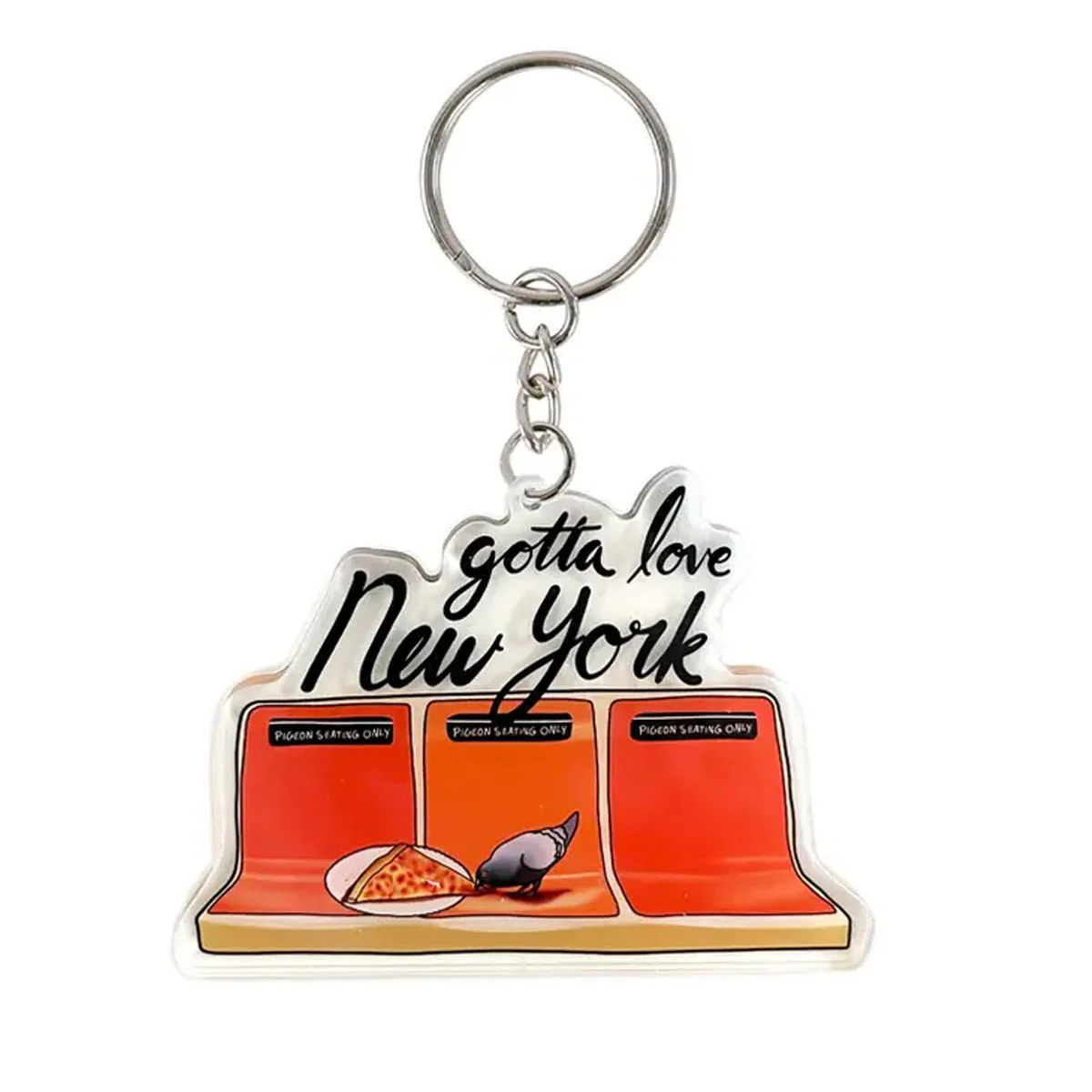 New York Subway Keychain