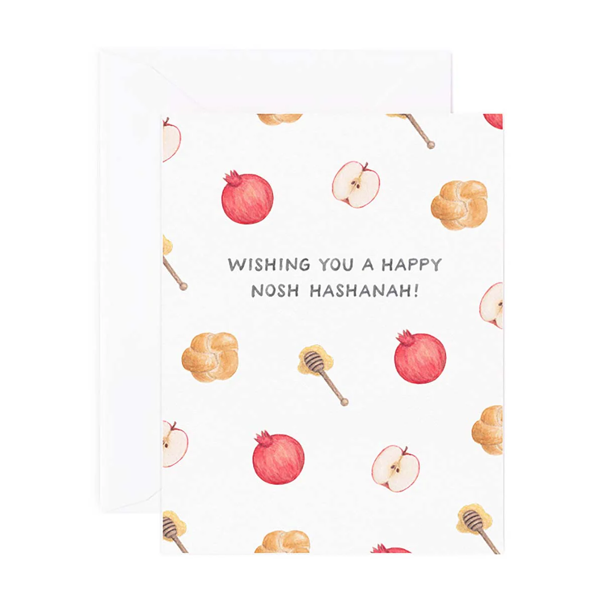 Nosh Hashanah Jewish New Year's Card