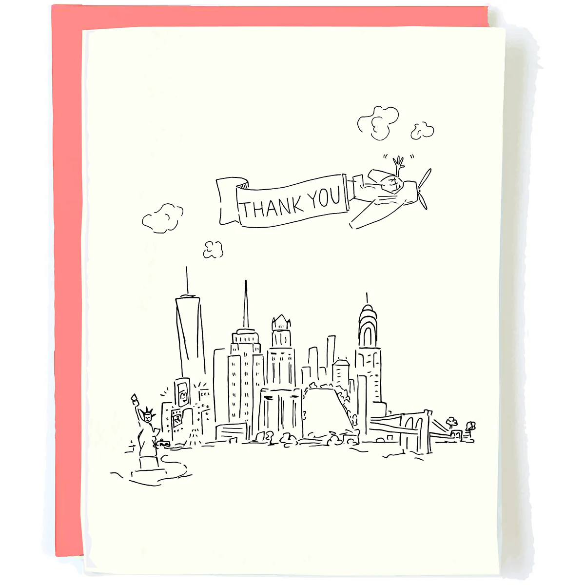 NYC Skyline Thank You Card
