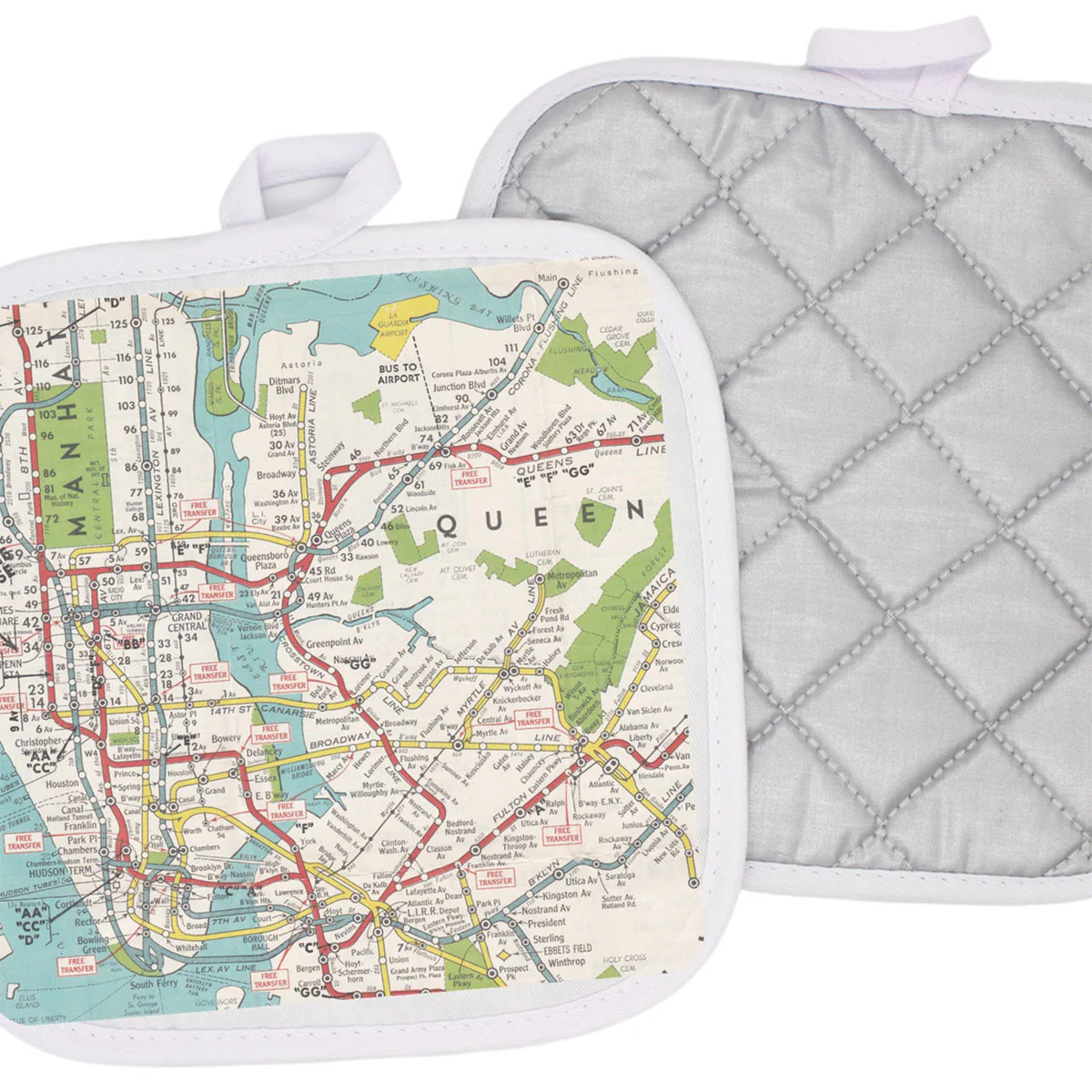 NYC Subway Map Pot Holder - Image 2