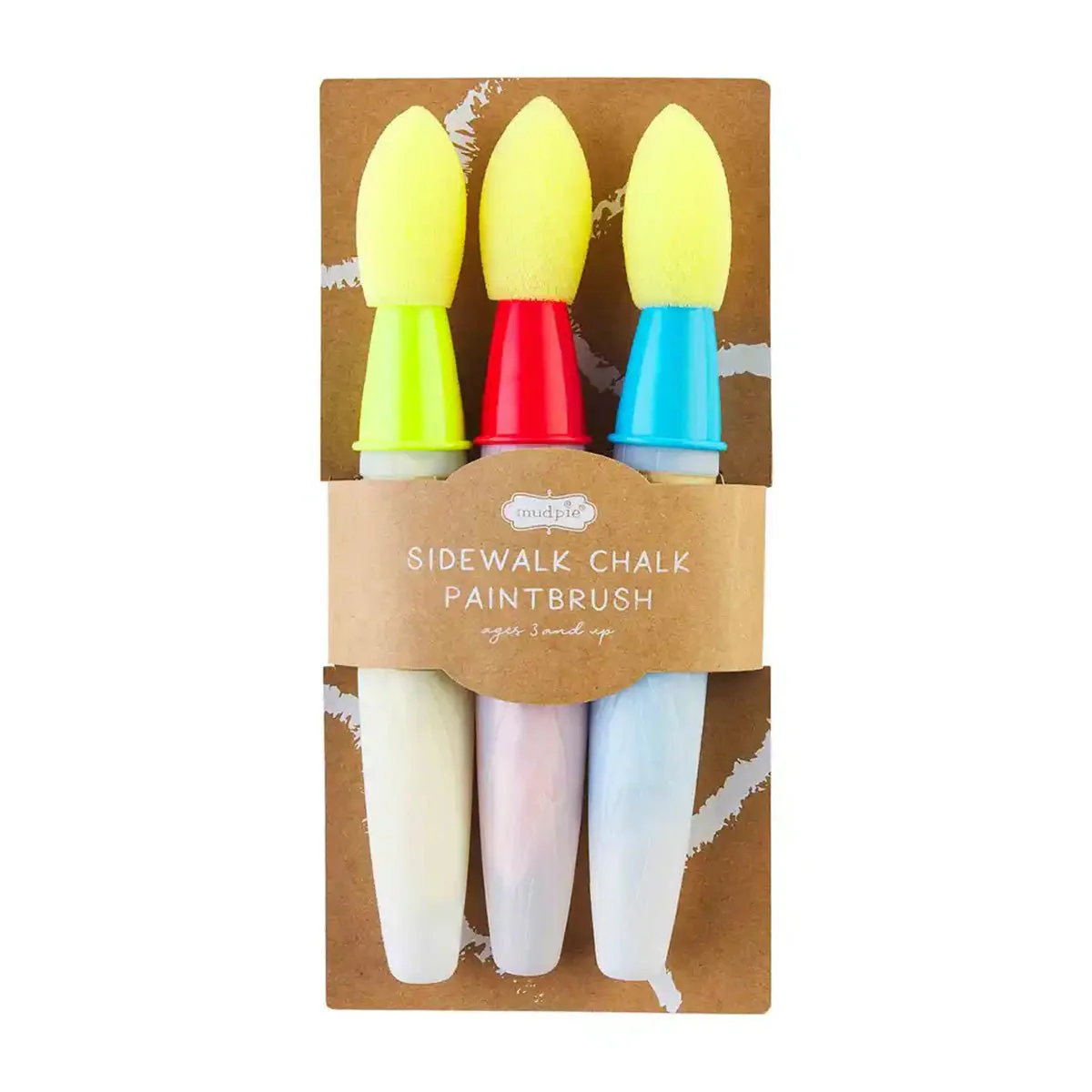 Paint Brush Chalk Set/ 3