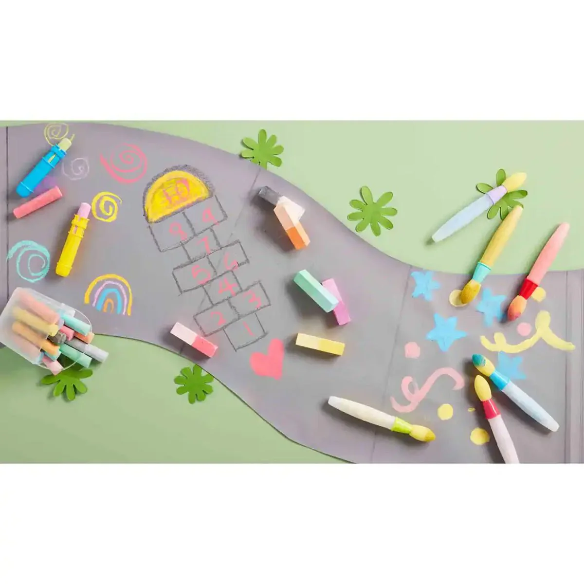 Paint Brush Chalk Set/ 3 - Image 3