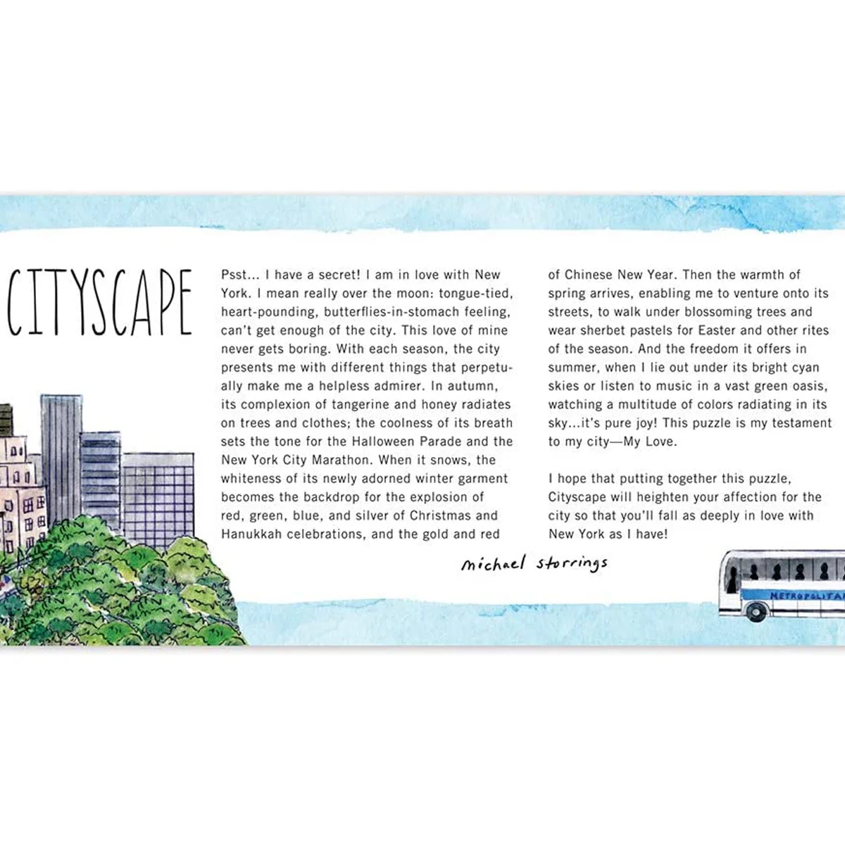 Pano Michael Storrings Cityscape Puzzle - Image 4
