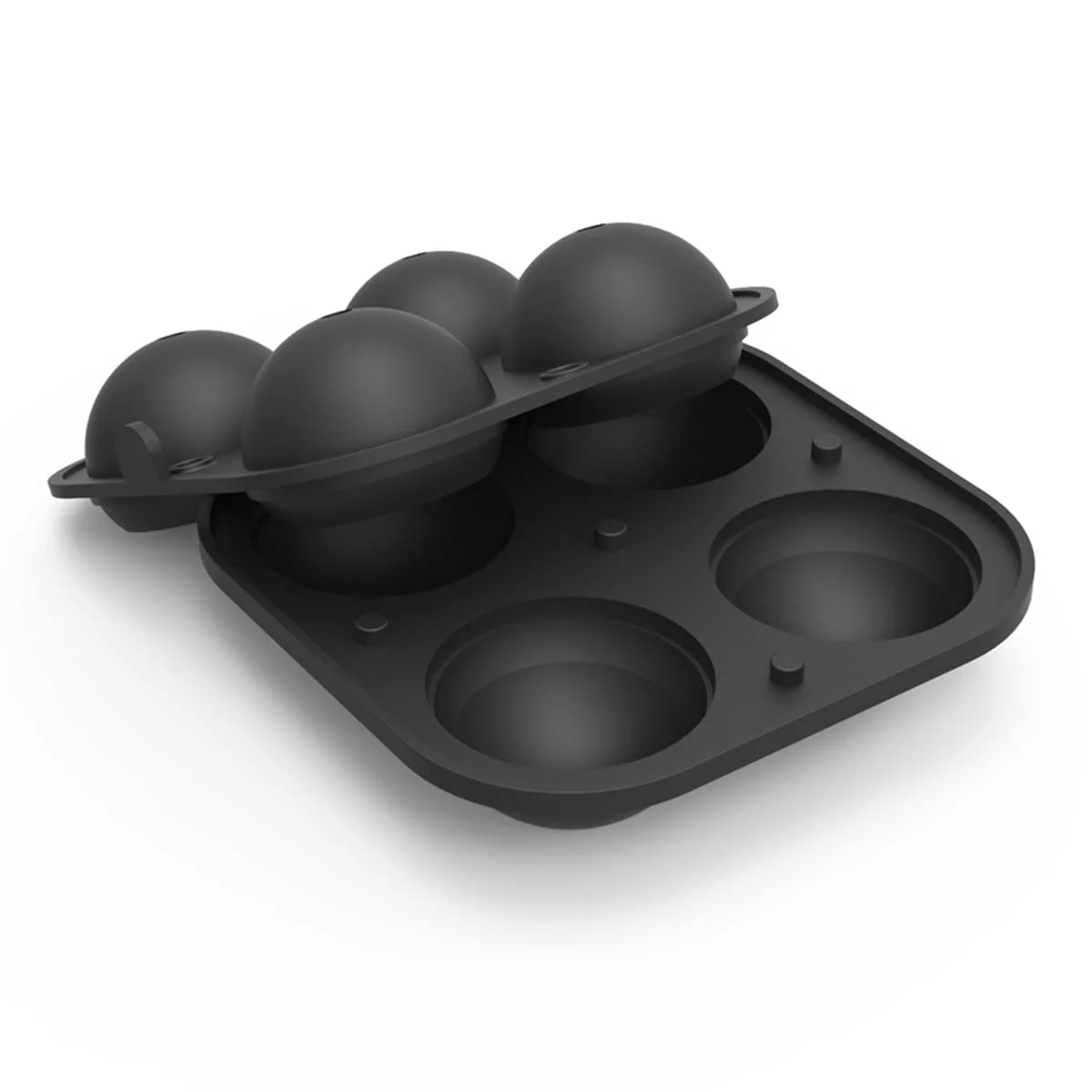 Peak Charcoal Sphere Ice Mold - Image 2