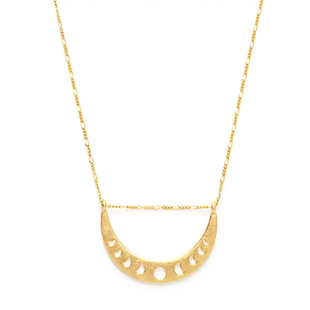 Phases of the Moon Necklace- Large