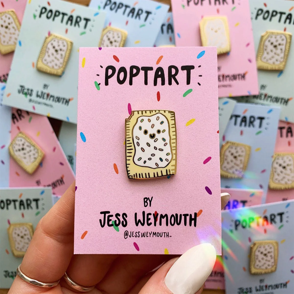 Pop Tart Enamel  Pin