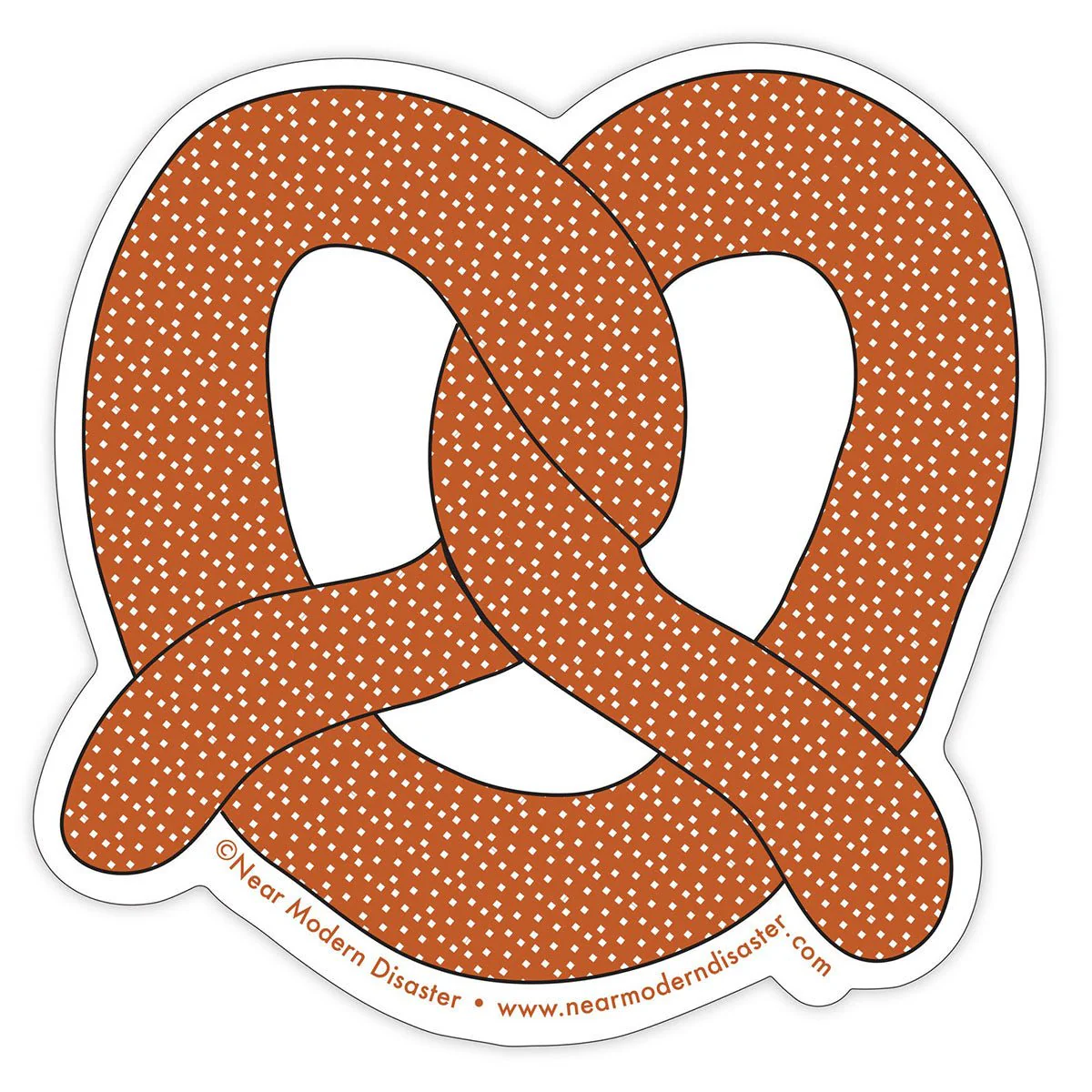 Pretzel Sticker