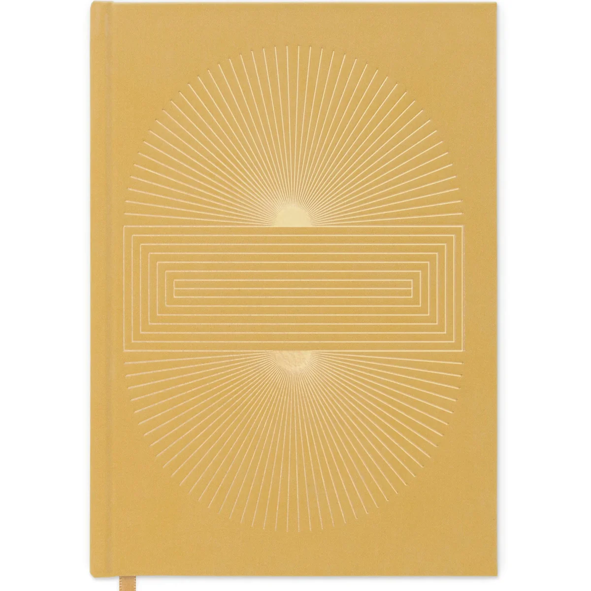 Radiant Sun Ochre Notebook