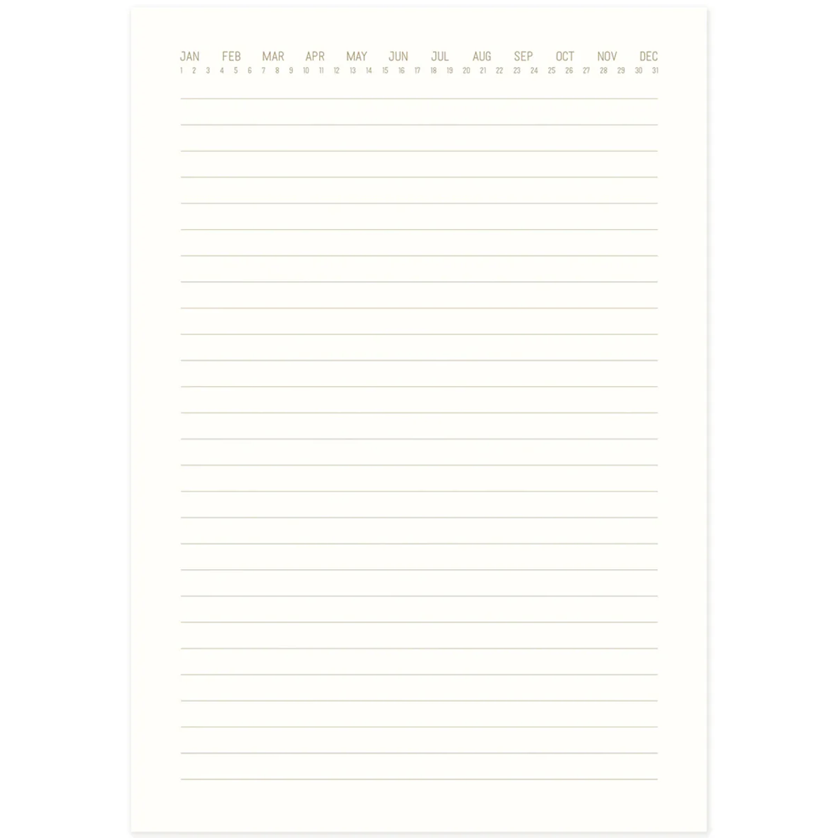 Radiant Sun Ochre Notebook - Image 4