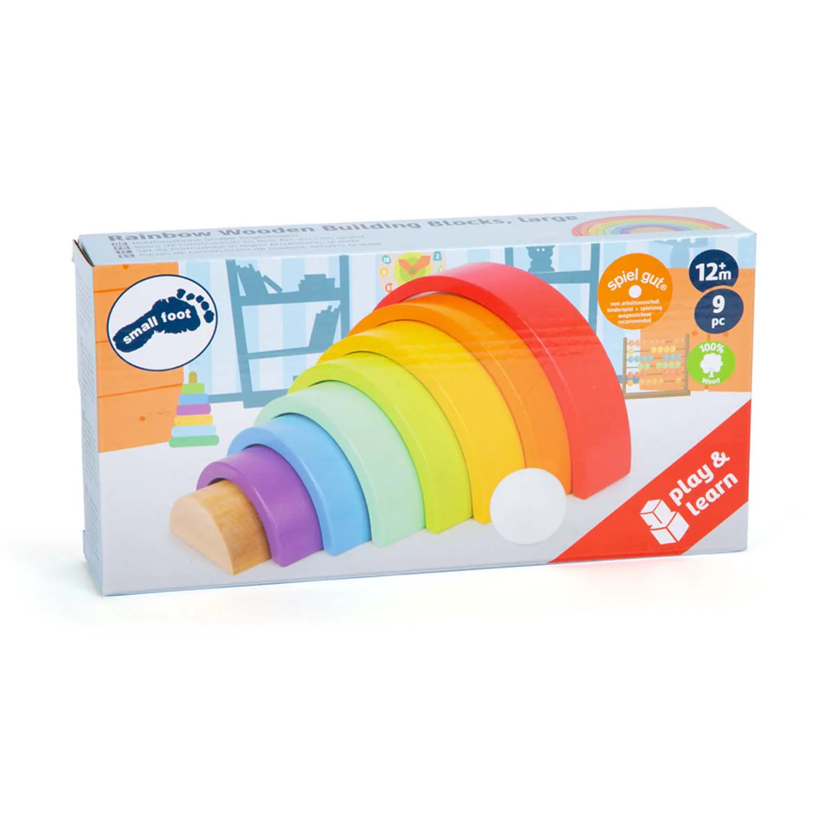 Rainbow Stacking Set - Large - Image 3