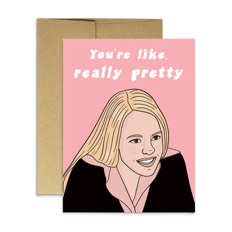Regina Really Pretty Greeting Card