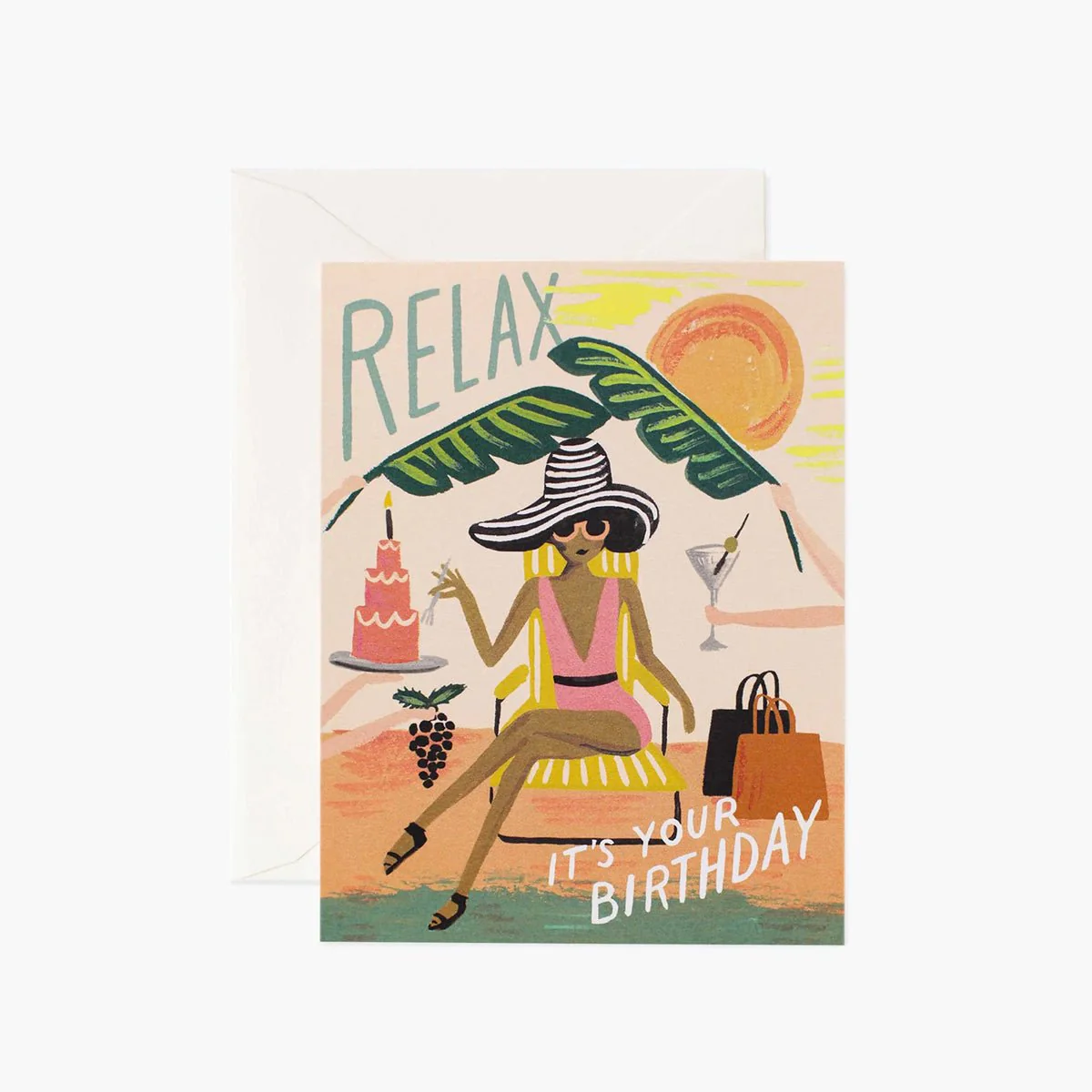 Relax Birthday Greeting Card