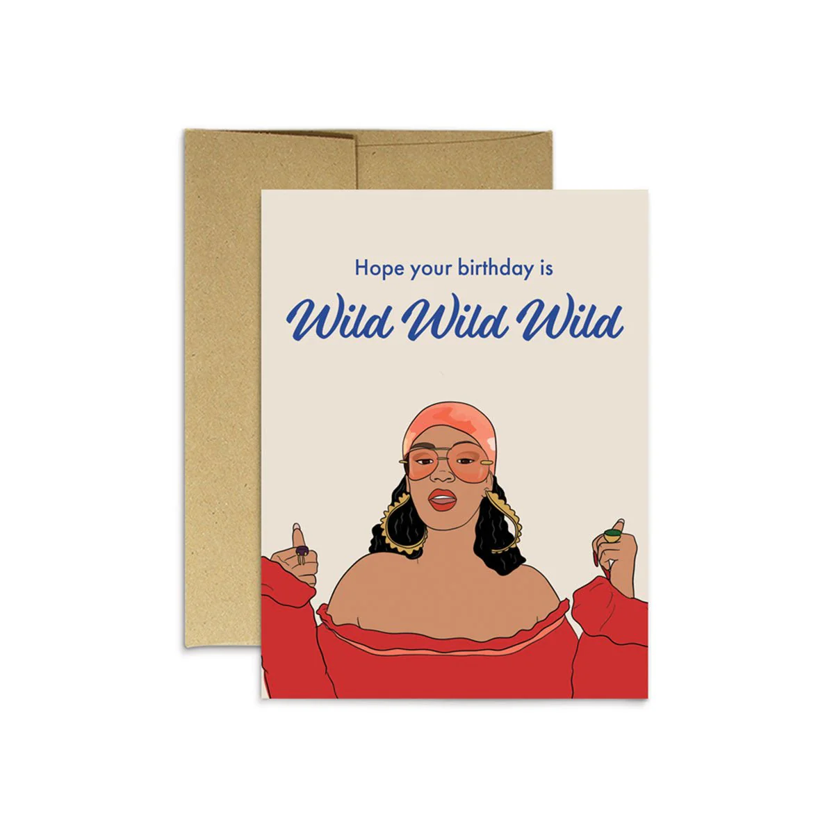 Rihanna Wild Wild Wild Birthday Card