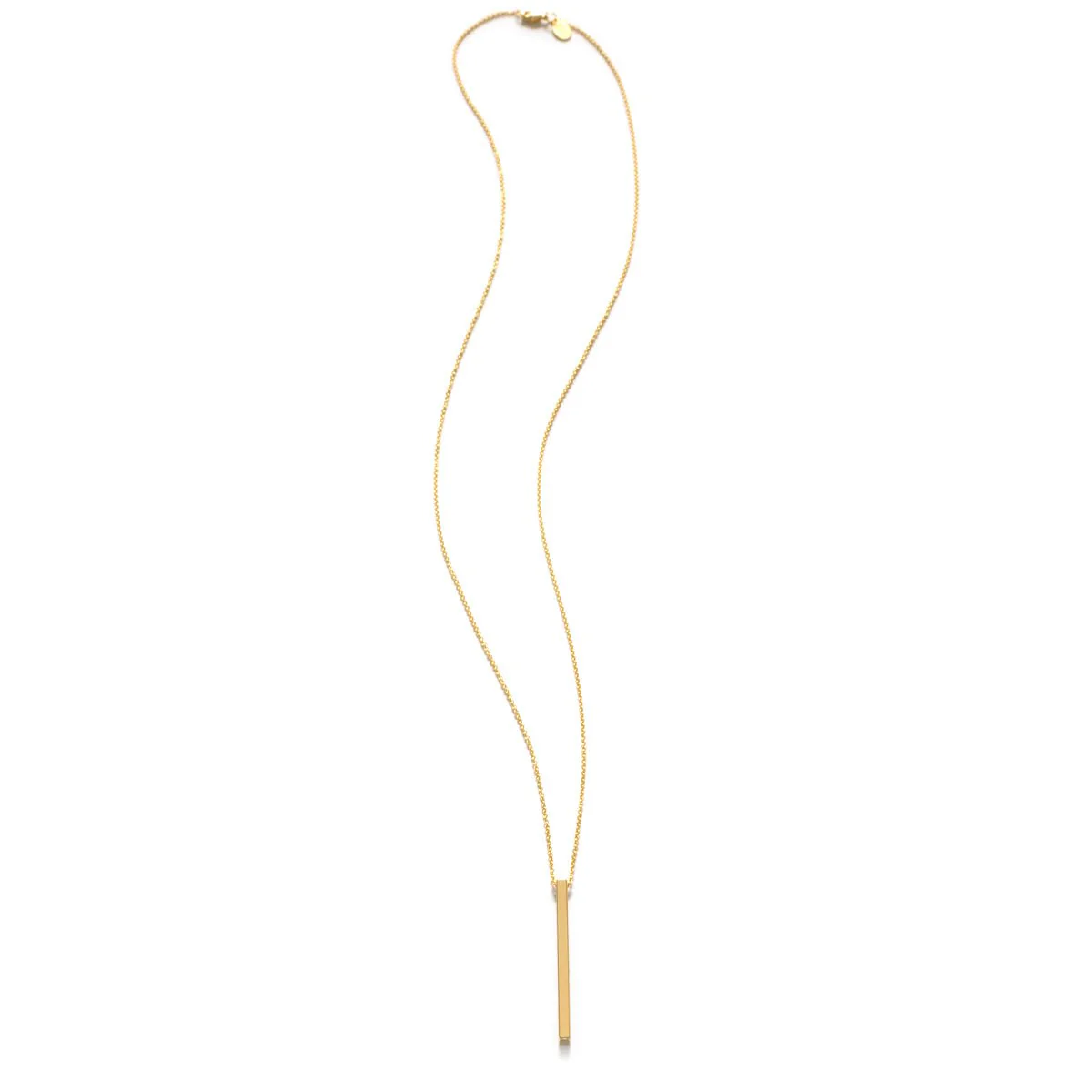 Rod Necklace - Gold Rod - Image 2
