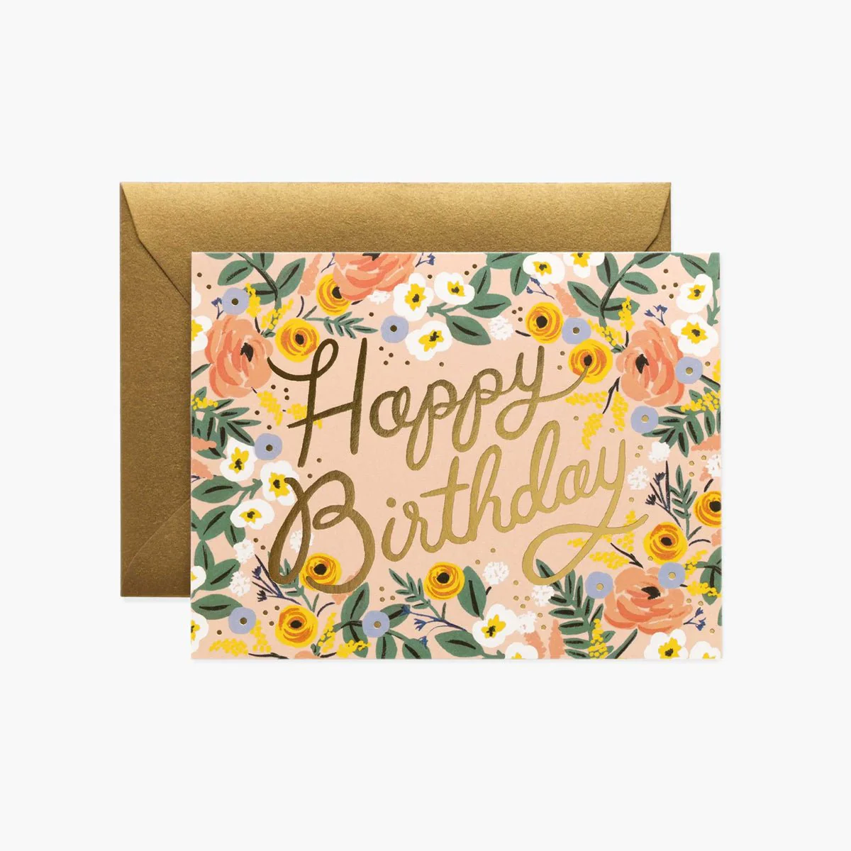 Rose Birthday Greeting Card