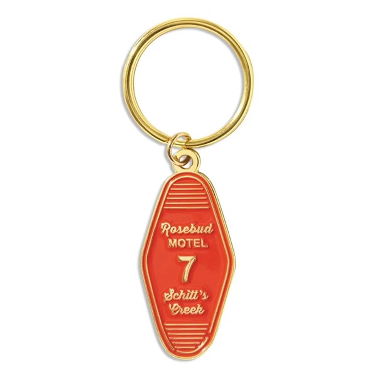 Rosebud Motel Keychain