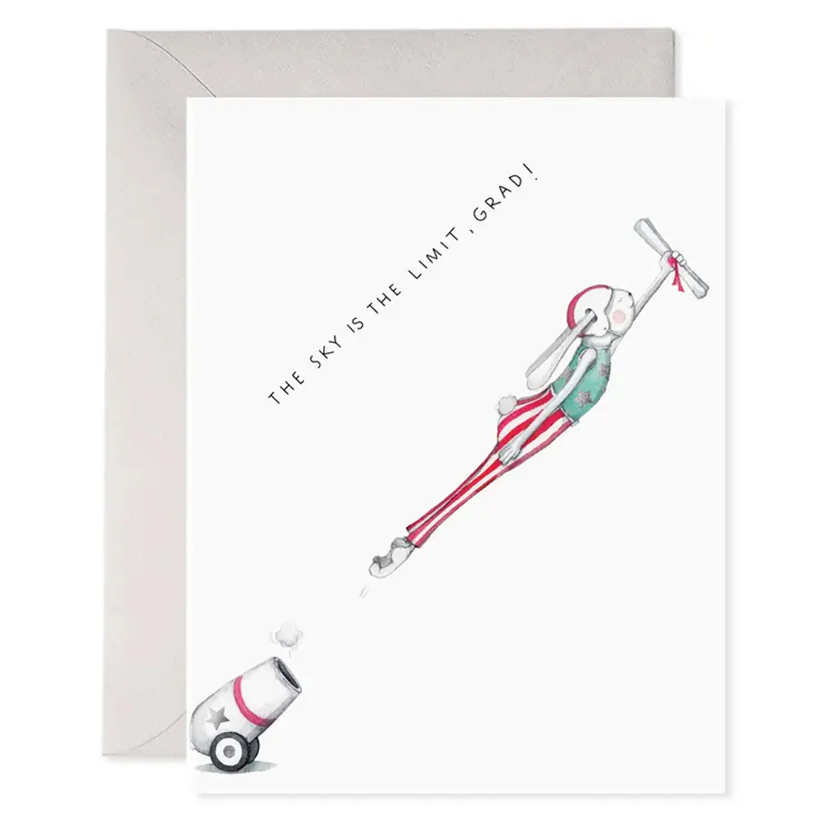 Sky's the Limit Grad Greeting Card
