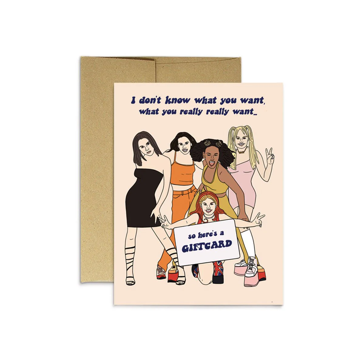 Spice Giftcard Birthday Card