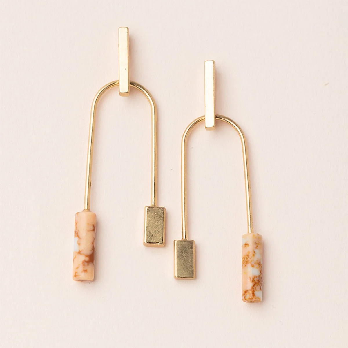 Stone Balance Earring