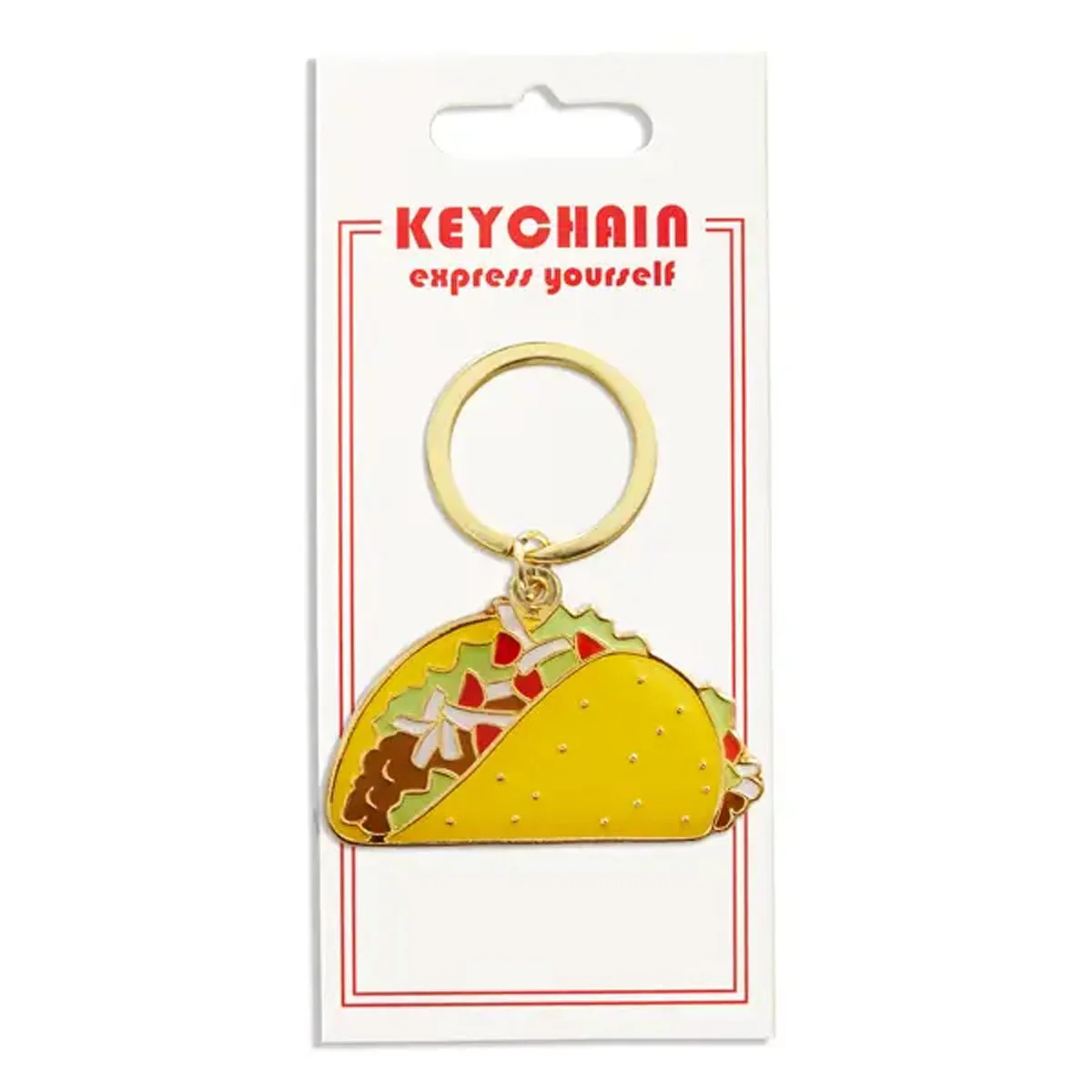 Taco Keychain
